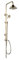 ROUSSEAU Colonne de douche sans robinet Retro vieux bronze