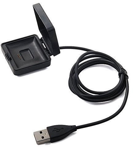 Charger for Blaze, TECHGEAR® Replacement USB Charging Power Cable with Cradle Compatible with Fitbit Blaze Smart Fitness Watch