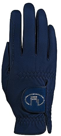 Roeckl Sports Reithandschuh Lisboa, Ladies Sommer Handschuh, Marine 6