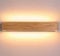 Martll Wandleuchte LED Holz Wandlampe Innen Wandbeleuchtung für Schlafzimmer Flur Korridor Treppe Wohnzimmer Innenbeleuchtung Warmweiß Nachtlicht (52cm)