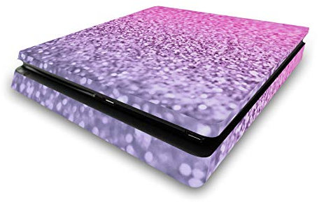 Head Case Designs sous Licence Officielle Monika Strigel Rose Lavande Mix Art Vinyle Autocollant De Jeu Peau Autocollant Couverture Compatible avec Sony PlayStation 4 PS4 Slim Console