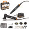 Worx 18V(20V MAX) 2-Tool MakerX Combo Kit WX990, Rotary Tool+Angle Grinder, PowerShare, 1* Battery, 1* Charger, 1* Hub, 35pcs Accessories