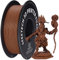 GEEETECH Matte PLA Filament, 3D-Drucker PLA Filament 1 kg Spule, Genauigkeit +/- 0,03 mm, Braun