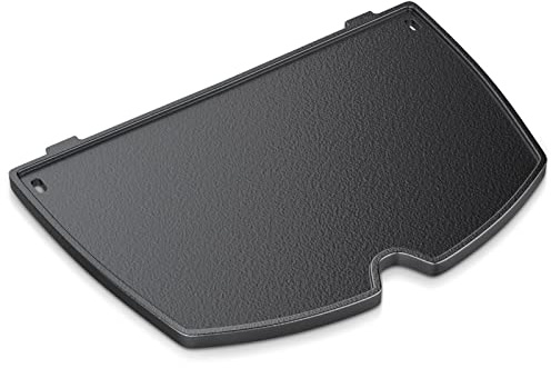 6558 Cast Iron Grill Parts 32 x 21.8 x 1.2 cm for Weber Q100 & Q1000 Series, Q120 & Q1200 Stand Series, Q1400, 6558 Replacement Accessories for Gas Grills