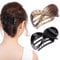 Kavya Fermaglio Capelli Donna Elegante, 2 Pezzo Grande Antiscivolo Pinza Capelli Donna Nero Clip Capelli Donna, Accessori Capelli Donna-B