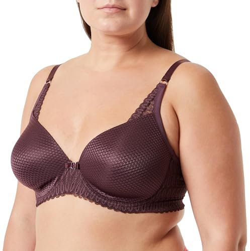 Triumph Damen Aura Spotlight T WHP Bra, Merlot, 85B