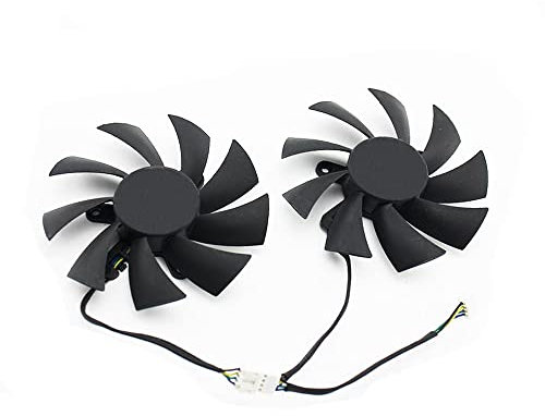 RAKSTORE GA92A2H Ventilateur de carte graphique 87 mm Compatible avec ZOTAC GTX 1660 1660 SUPER 1660Ti RTX 2060 Ventilateur silencieux