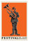 FISH DRAGATE Festival De Jazz Montreux Poster Leinwand Poster Wandkunst Dekor Druck Bild Gemälde für Wohnzimmer Schlafzimmer Dekoration Rahmen Stil 30 x 45 cm