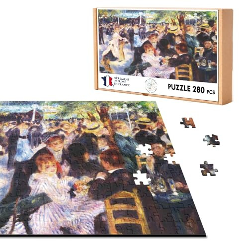 Puzzle Classic Auguste Renoir 280 Teile Bal du Moulin Impressionismus Ölgemälde