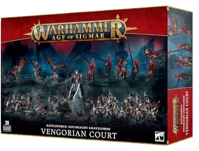 Games Workshop - Warhammer - Age of Sigmar - Battleforce - Soulblight Gravelords : Vengorian Court