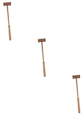 MAGICLULU 3 Stücke Hals Kopfhaut Körper Guasha Holz Klopfen Massage Hammer Für Körper Massage Ausrüstung Handheld Werkzeug