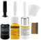 Kit de réparation de fissures de pare-brise 3 pièces - Kit de réparation pour rayures de verre, liquide de réparation de verre | Kit à base de résine pour réparer les éclats et les fissures sur le