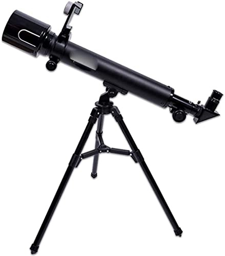 Telescopio Refractor astronómico AZ de 50mm de Apertura, 600mm, Prisma BAK4, telescopio Objetivo FMC con Soporte para teléfono Inteligente y trípode