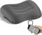 Tavaler Aufblasbars Kissen Ultralight Outdoor Camping Kissen, Camping Kopfkissen Aufblasbar Ergonomisches Reisekissen Aufblasbar Strandkissen (rutschfest+Grau)