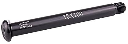ZHAOSHIXU Perno Passante per Bicicletta Hub Bicycle Hubs Tube Shaft MTB Road Bike Quick Release Thru Axle Spiedi(L145MM)