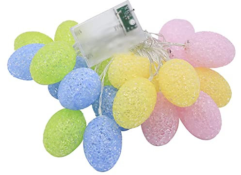 Diskokugel Klein Lichterkette EVA-Osterei-Ei-Modellierungslichter Lampion Lichterkette Innen Stecker (A, A)