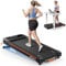 MERACH Tapis de Course, 3.5HP Tapis de Marche Inclinable Automatique Motorise Pente 12%, Capacité 180kg Walking Pad, Tapis de Course Inclinable pour Bureau à Domicile, Vitesse réglable, Télécommande