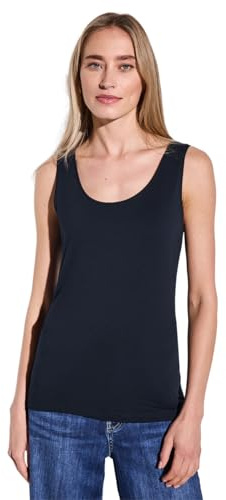 Street One Damen Basic Top in Unifarbe