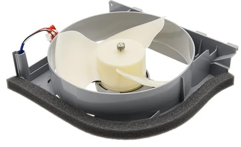 DA97-15765C Fan Motor Assembly, DC12V 1.7W Refrigerator Condenser Fan Motor Replacement Compatible with Samsung Fridge RF23HCEDBSR RF263BEAEBC RF24FSEDBSR