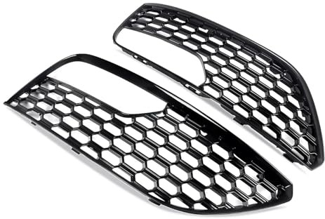 Griglia Anteriore Per A3 2012-2016 2 Pezzi Griglia Fendinebbia Anteriore Nera Lucida 8V3807682 8V3807681 Griglia Paraurti Anteriore