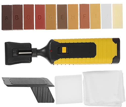 FUTUREORYY Wood Floor Scratch Remover and Laminate Floor Repair Kit 11-color Wax Filler Sticks for Vinyl Plank Flooring Countertop and Door Scratch Repair Suitable for Kitchen and