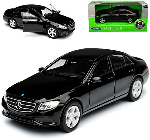 Generisch Mercedes-B E-Klasse W213 Limousine Schwarz Ab 2016 ca 1/43 1/36-1/46 Welly Modell Auto