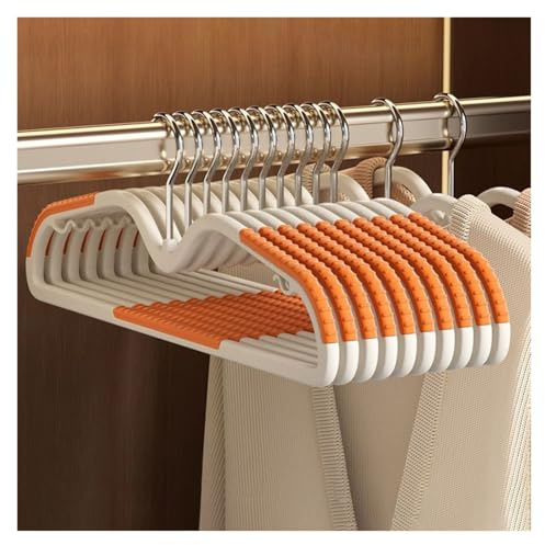 Percha For Ropa, Colgador De Prendas, Plástico Cuello Corto, Gancho Metálico, Apta For Camisas Y Pantalones(Color4,30-Pack)