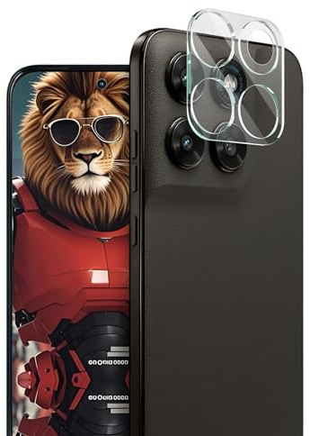 Wigento Kamera Schutzglas für Motorola Moto G67 5G / G77, Linsenschutz, HD klar, kratzfest, blasenfreie Anbringung, passgenauer Kameraschutz (Transparent)