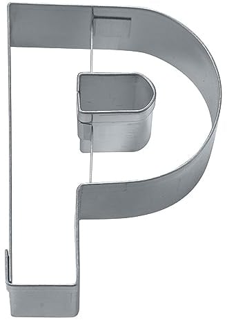 Städter Ausstechform Buchstabe P 6,5 cm Edelstahl