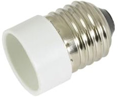 Lyyt | Lamp Socket Converter | E27 to E14 Fitting | Edison E27 to Edison E14 Adapter | Light Bulb Socket Converter | Lamp Bulb Adapter for LED, Halogen, CFL | UK Standard