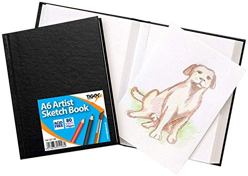 Tiger A6 casebound artists sketch book