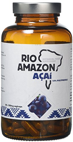 Rio Amazon Acai Extract 10% Polyphenols 500mg 120 vcaps