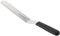KitchenCraft Sweetly Does It Palette Knife / Icing Spatula with Angled Blade, Stainless Steel, 38 cm, Silver / Black