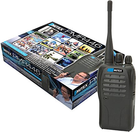 Mitex PMR446 License Free Two Way Radio Single Pack