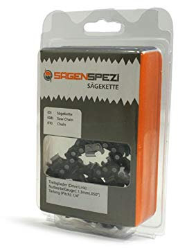 Sägenspezi Cadena de 30 cm, 64 TG, 1,3 mm, apta para Stihl 018 MS180 MS 180