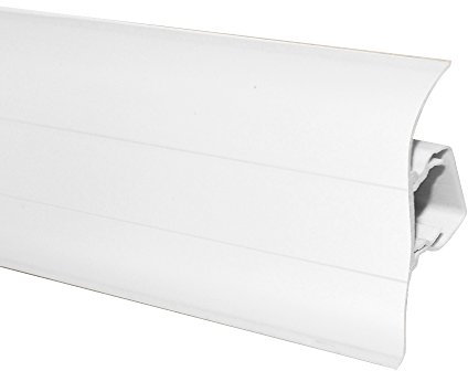 Battiscopa Passacavo, Bianco 101, 4 Barre da 2,5 mt