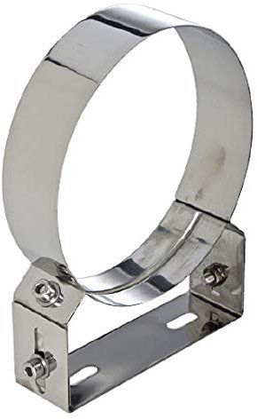 Staffa a parete per canna fumaria in acciaio inox (DN 120)