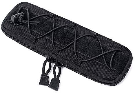 WYNEX Borsa per Guaina Tattica per coltelli, Molle Torcia Custodia per Fondina Tasche portautensili Utilità Custodia Porta Pistola Singola Cartuccia Clip Borsa Multiuso in Nylon per Esterni