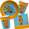 DH-Konzept/Carpeta 37-TLG. Party-Set * DIE Sendung MIT DER Maus * mit Teller, Becher, Servietten und Deko für Kindergeburtstag und Mottoparty | Kinder lieben Diese Maus zum Geburtstag und Motto-Party