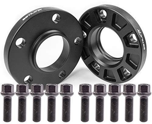 Estilo-R Spurverbreiterung 5x112 40mm 2x20mm Ø66,5 ABE schwarz Mercedes W204