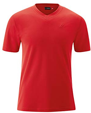 Maier Sports Herren Shirt Wali, Salsa, 4XL, 152308