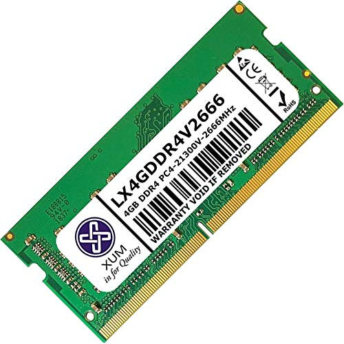 XUM 8 GB (1 x 8 GB) DDR4 2666 MHz PC4-21300 Non-ECC ungepuffert 1,2 V CL17 260 Pin SODIMM Laptop Notebook Arbeitsspeicher RAM