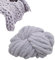 Chunky Wolle Garn Handstricken Roving - Soft Bulky Arm Stricken Dicke Wolle zum Häkeln | Strickdecke Decke Garn für Riese Klobig Stricken Werfen Sofa Decke