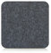 Zeller 27049 Glasuntersetzer-Set, 4-TLG., Filz, anthrazit, ca. 10 x 10 cm