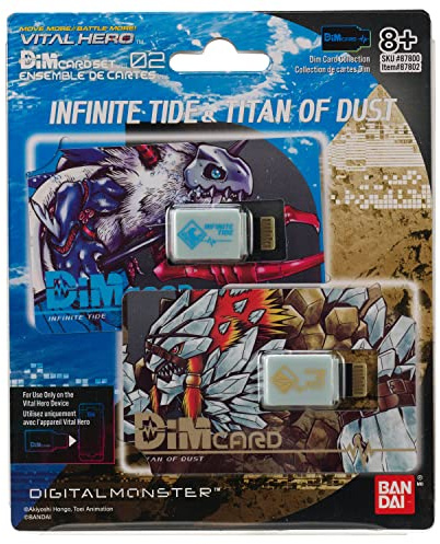 Bandai Namco - Digimon - Vital Hero DIM Card Pack (Infinite Tide & Titan of Dust)