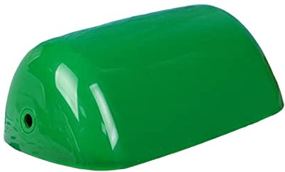 LOVIVER Banqueros Pantalla Adorno Estilo retro Decoración Reemplazo Mesa Pantalla de lámpara tradicional para sala de estar Oficina Farmacia Ventana de, VERDE