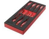 Milwaukee Tri-Lobe Screwdriver Insert 7-Piece SL Insert for Workshop Trolley 78 cm