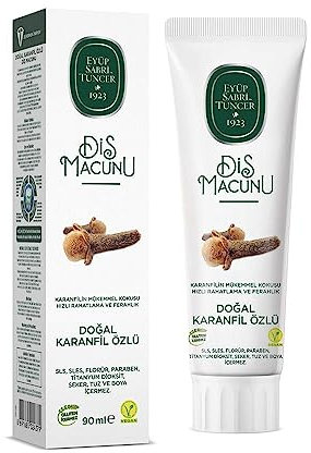 EYUP SABRI TUNCER Dentifrice à l'extrait naturel de clou de girofle 90 ml