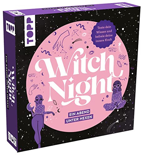 Witch Night – EIN Abend unter Hexen. Teste Dein Wissen und befreie Deine innere Kraft: Das Partyspiel für 2–6 Personen ab 14 Jahren | Über 180 Fragen aus insgesamt 6 Kategorien