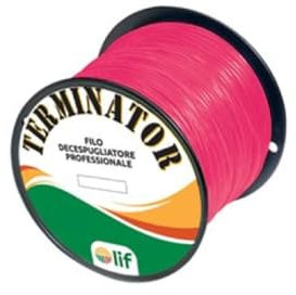 La zappa Filo decespugliatore Professionale Terminator in Nylon con Profilo Quadro (4 mm 120 mt)